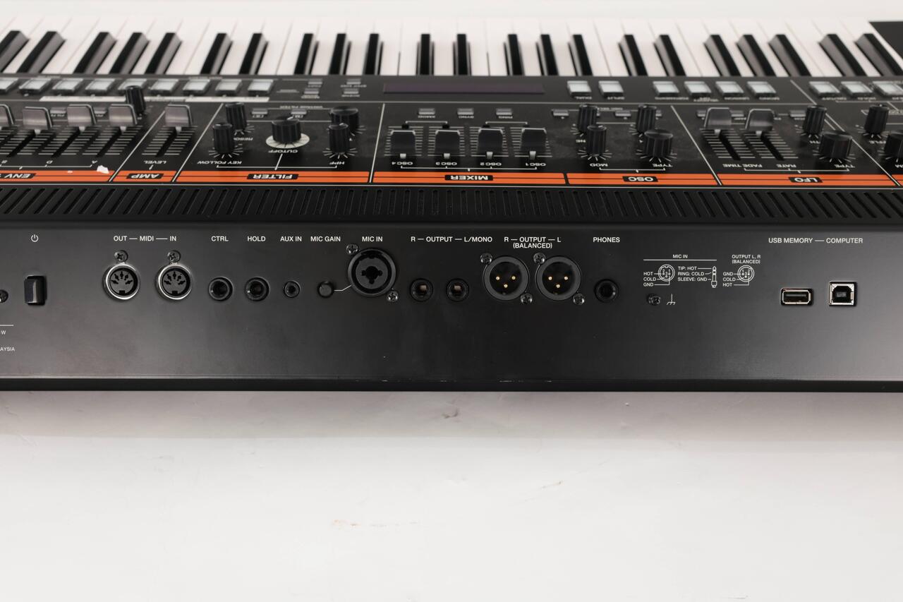 Second Hand Roland Jupiter X Synthesizer 123 - Andertons Music Co.